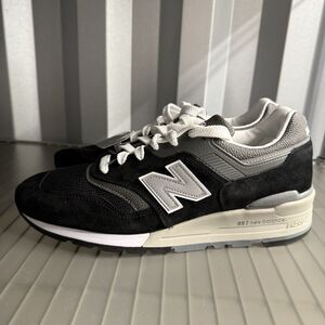 New Balance Men’s U997BK 997 Black Made in USA Sneakers Shoes Size 10 US